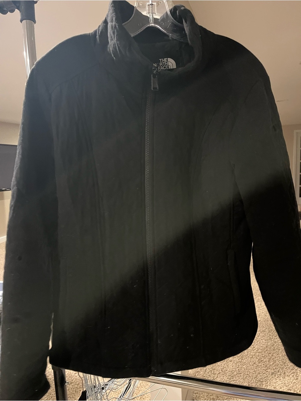 The North Face Black Full-Zip Fleece Jacket